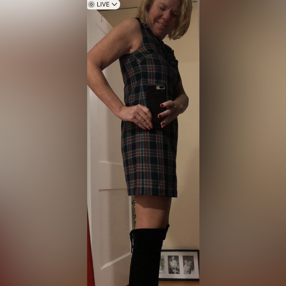Vineyard Vines 4 Stewart Plaid dress